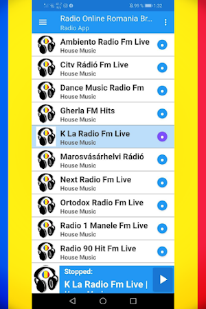 Radio Online Romania Broadcast Screenshot 2