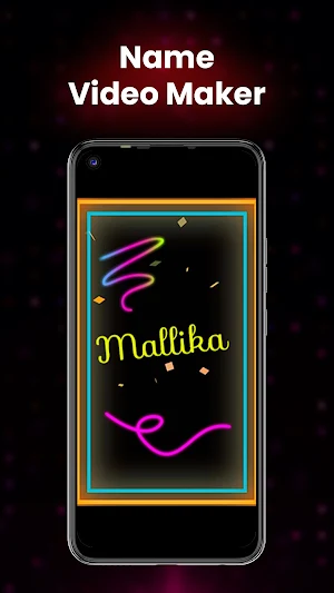 Name Video Maker with Song Screenshot 1