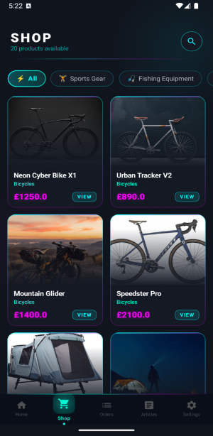 ForeSports LNDN Screenshot 2