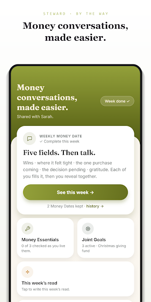 Steward — Couples Money Talks Screenshot 0