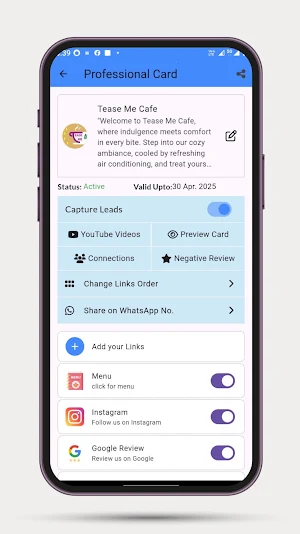 Etsal Card Screenshot 3