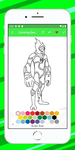 Ben coloring Book game learn Screenshot 0