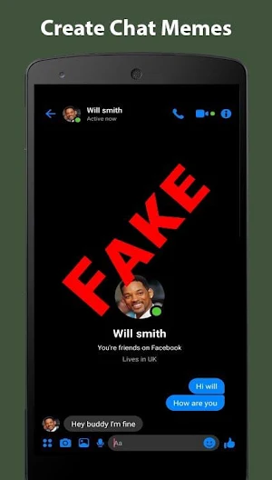 Fake Chat Conversation - prank Screenshot 3