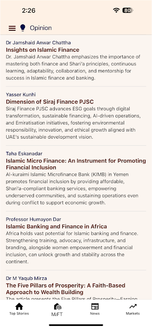 Islamic Financial Times Screenshot 3