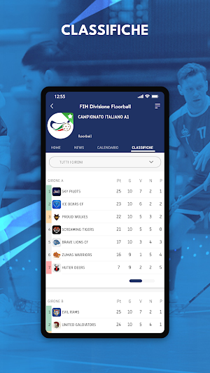 Italia Floorball Screenshot 2