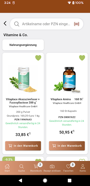 Vitaplace - Gesundheit & Natur Screenshot 2