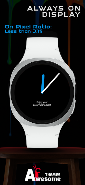 Splashy - Simple Watch Face Screenshot 1