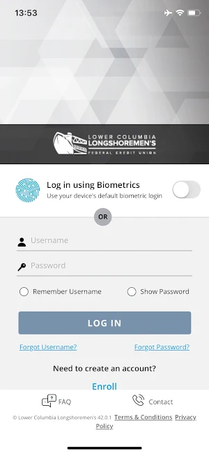 LCLFCU Card Manager Screenshot 0
