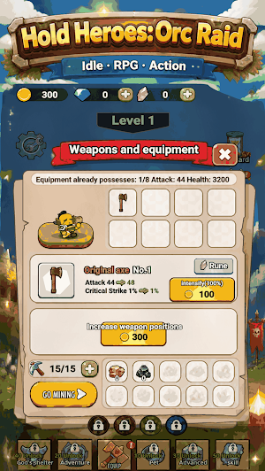 Hold Heroes: Orc Raid Screenshot 1
