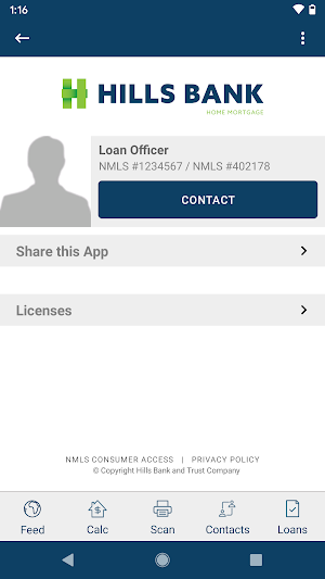 Hills Bank Home Mortgage Screenshot 0