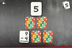 Subtraction Flash Cards Math Screenshot 1