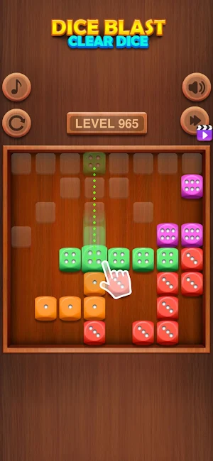 Dice Blast - Clear Dice Puzzle Screenshot 3