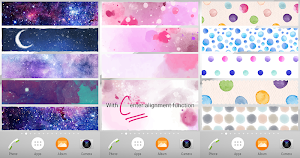 Sticky Memo Notepad *Watercolor* Free Screenshot 2