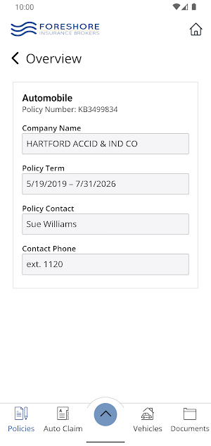 Foreshore Ins Brokers Mobile Screenshot 3
