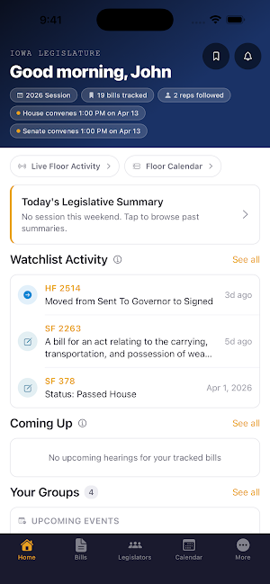 LegisHawk Screenshot 0
