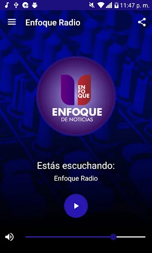 Enfoque Radio Screenshot 2