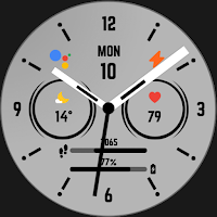 Nighty Analog 16 - watch face