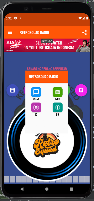 Retrosquad Radio screenshot 2