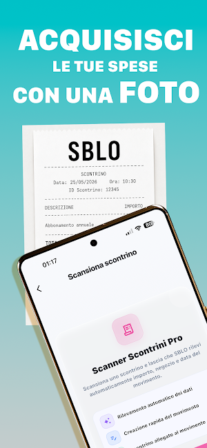 Sblo App - Gestione Spese Screenshot 3