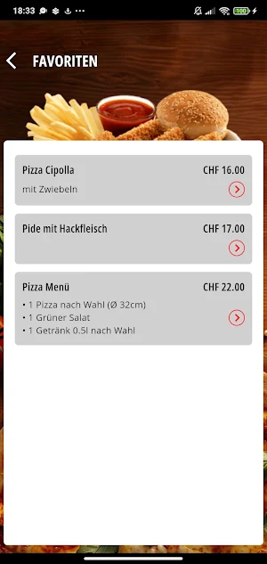 Napoli Pizza Spiez Screenshot 3