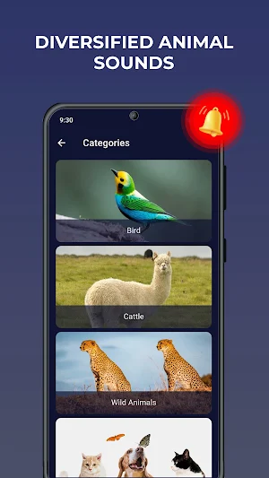 Animal ringtones-Animal sounds Screenshot 1