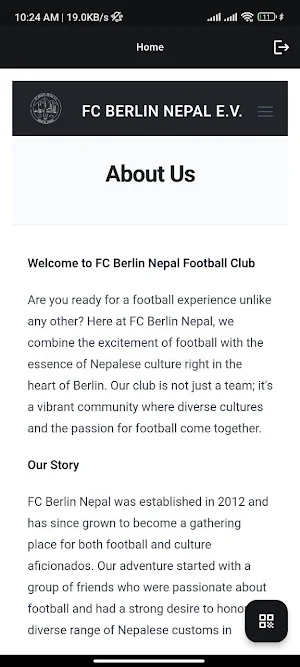 FC Berlin Nepal Screenshot 2