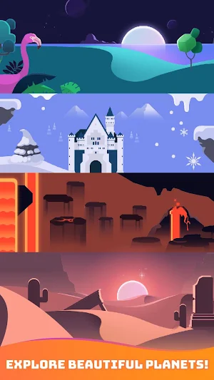 Star2Star - One Stroke Brain Puzzle Game Screenshot 3