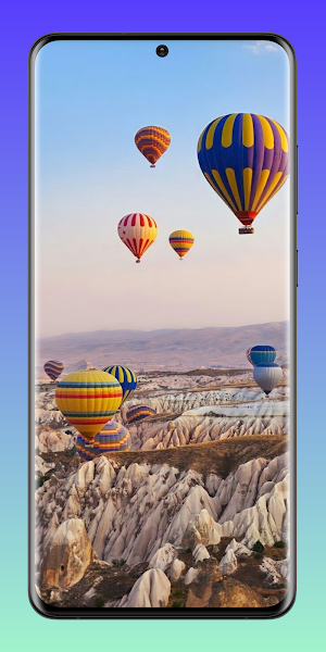 Aesthetic Cappadocia Wallpaper Screenshot 1