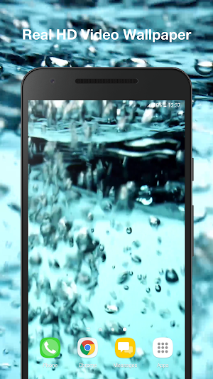 Water Bubbles Live Wallpaper Screenshot 2
