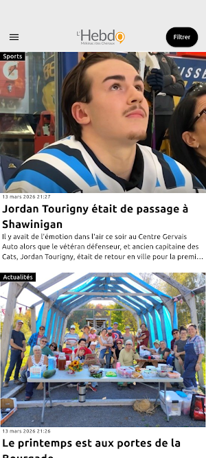 L'Hebdo Mékinac/des Chenaux Screenshot 0