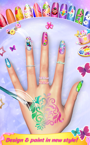 Nail Polish Game Nail Stack Screenshot 0