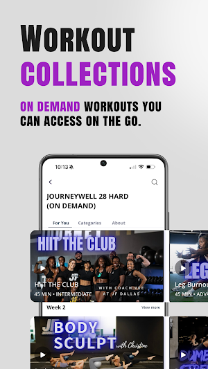CLUB JOURNEYFIT Screenshot 2