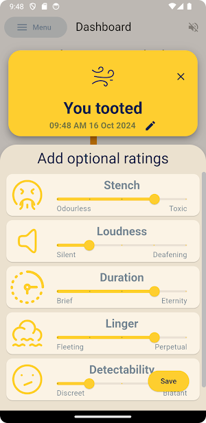 Chart Your Fart Screenshot 1
