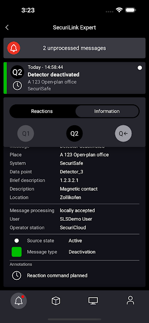 SecuriLink MobileControl Screenshot 2