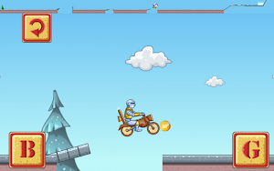 Ride to the Castle - Moto race Screenshot 2