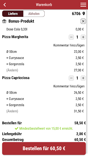 Matador BLUDENZ Pizza-Döner Screenshot 1