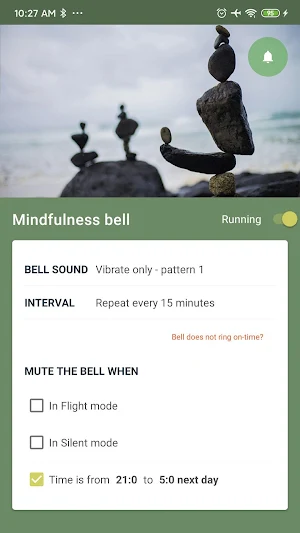 Mindfulness Bell Screenshot 1