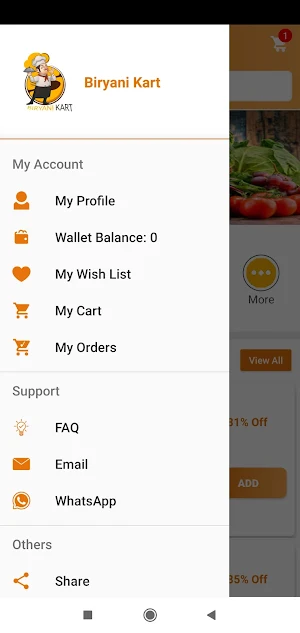 BiryaniKart | Online Biryani & Screenshot 1