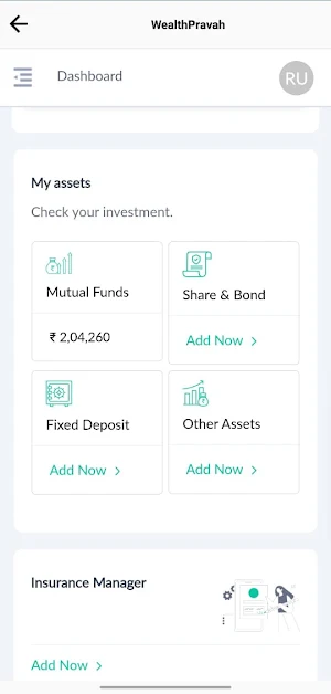 WealthPravah Screenshot 2