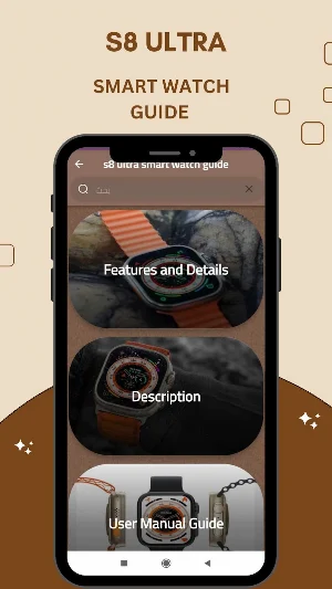 s8 ultra smart watch guide Screenshot 2