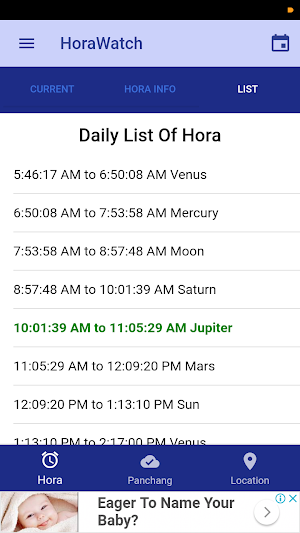 Hora Watch Screenshot 2