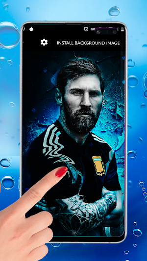 Messi Lionel Football Sport Game Live Wallpaper Screenshot 0