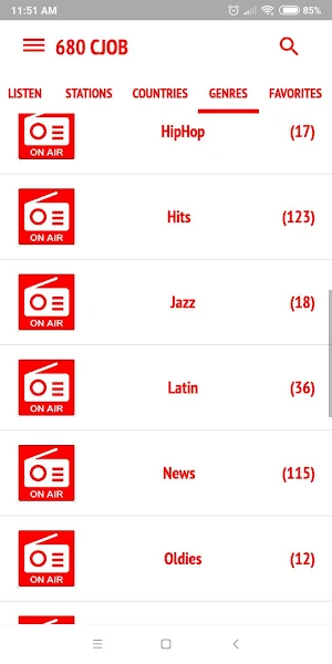 CJOB 680 Winnipeg Screenshot 1