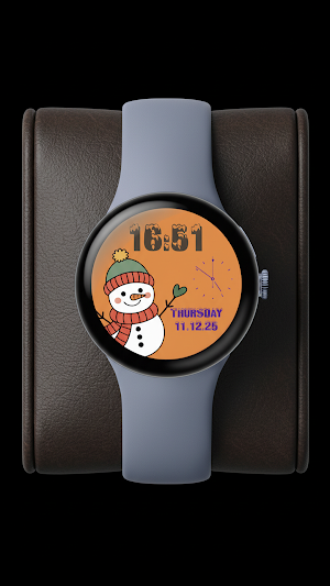 Xmas Snowman Watch Screenshot 2