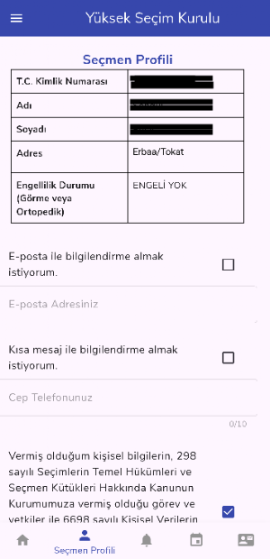 YSK Mobil Screenshot 3