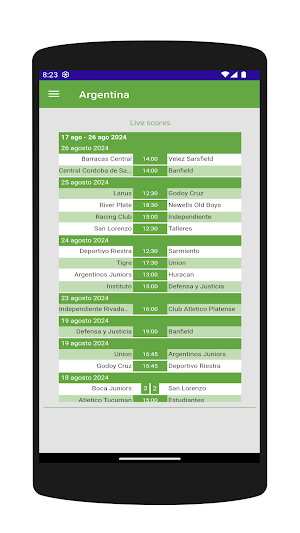 FutbolLibre App Screenshot 3