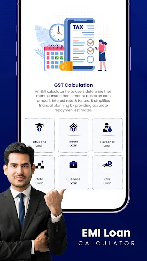 Easy EMI Loan Calculator Screenshot 1