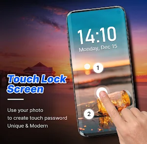 Touch Lock Screen Password Screenshot 0