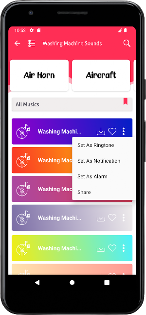 Washing Machine Sounds Screenshot 3