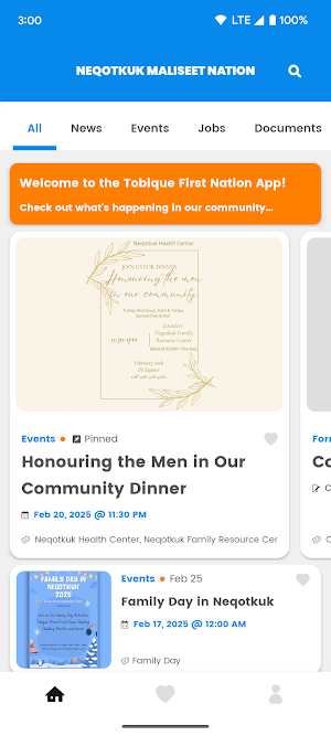 Tobique First Nation Screenshot 1